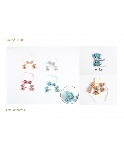 HEADBAND AND HAIR CLIP SET