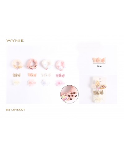 SET DE PINZAS DE PELO